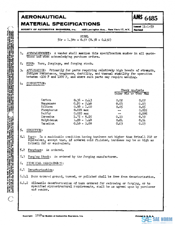 SAE AMS6485 PDF