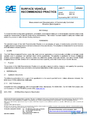 SAE J3011_202104 PDF