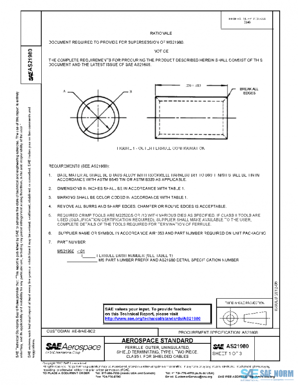 SAE AS21980 PDF