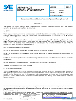SAE AIR4938A PDF