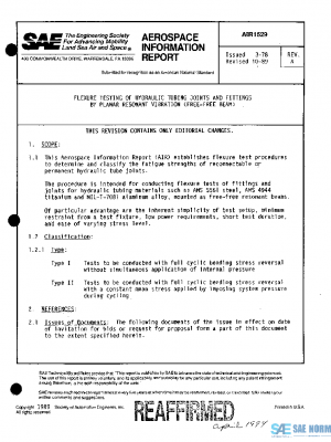 SAE AIR1529 PDF