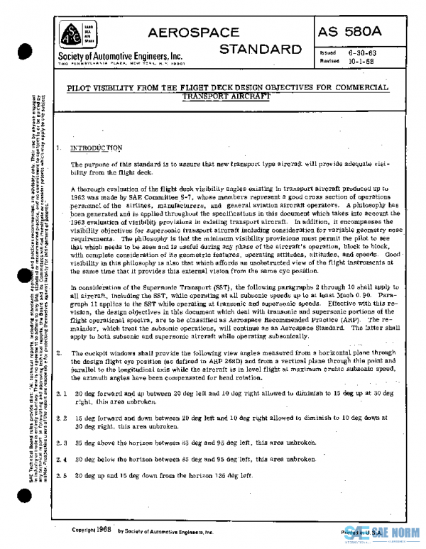 SAE AS580A PDF