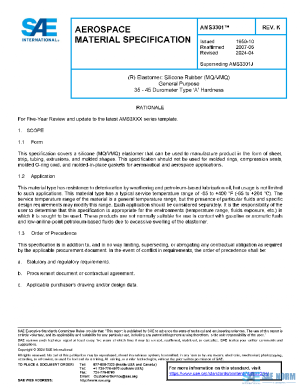 SAE AMS3301K PDF