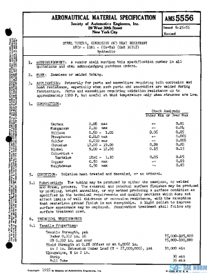 SAE AMS5556 PDF