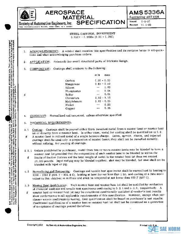 SAE AMS5336A PDF