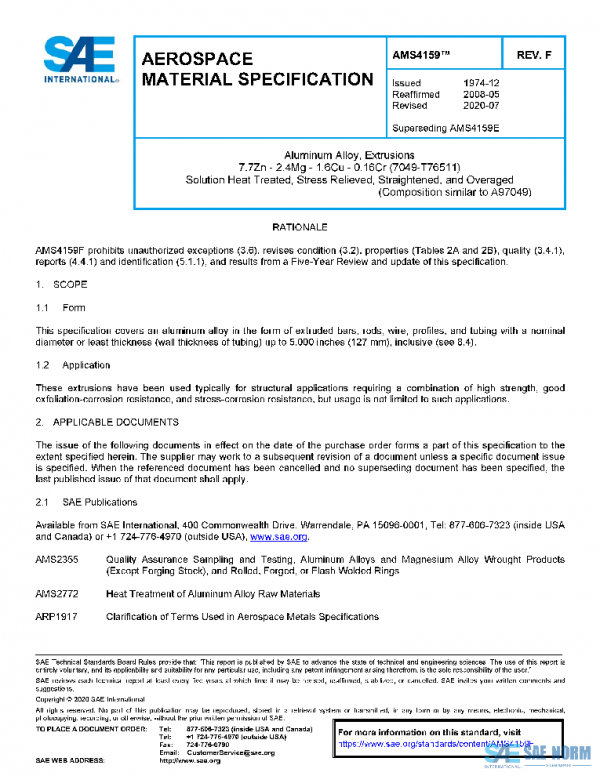 SAE AMS4159F PDF