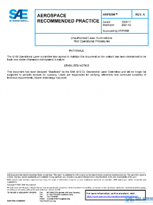 SAE ARP5598A PDF