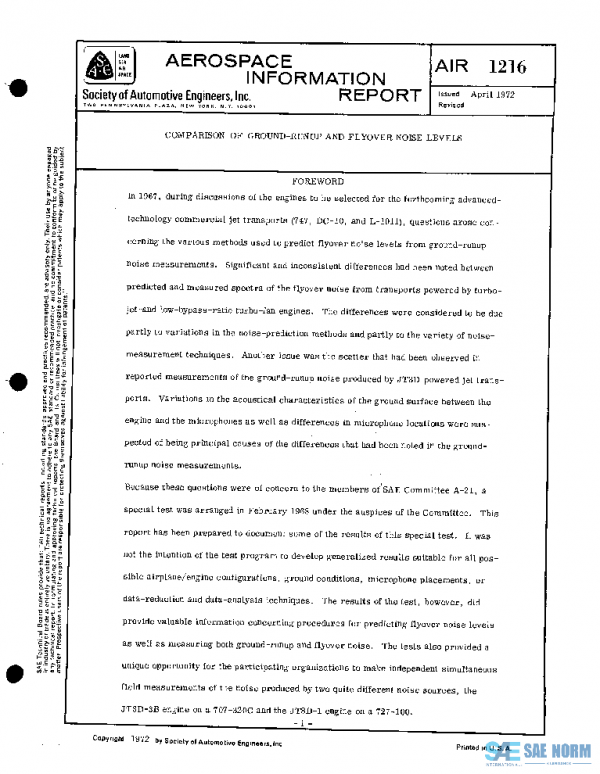 SAE AIR1216 PDF