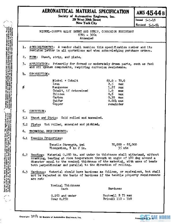 SAE AMS4544B PDF SAE AMS4544B PDF