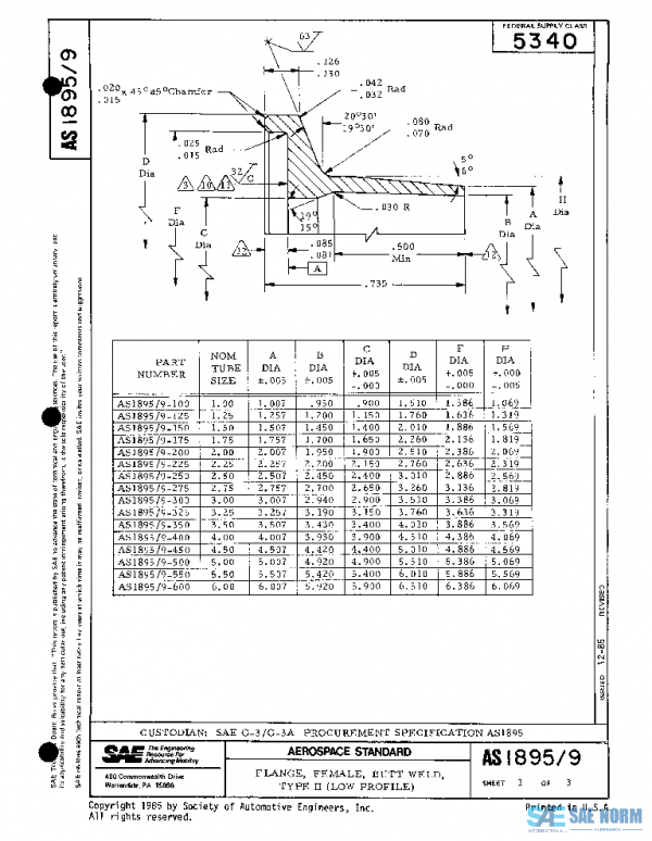 SAE AS1895/9 PDF SAE AS1895/9 PDF