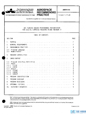 SAE ARP4191 PDF