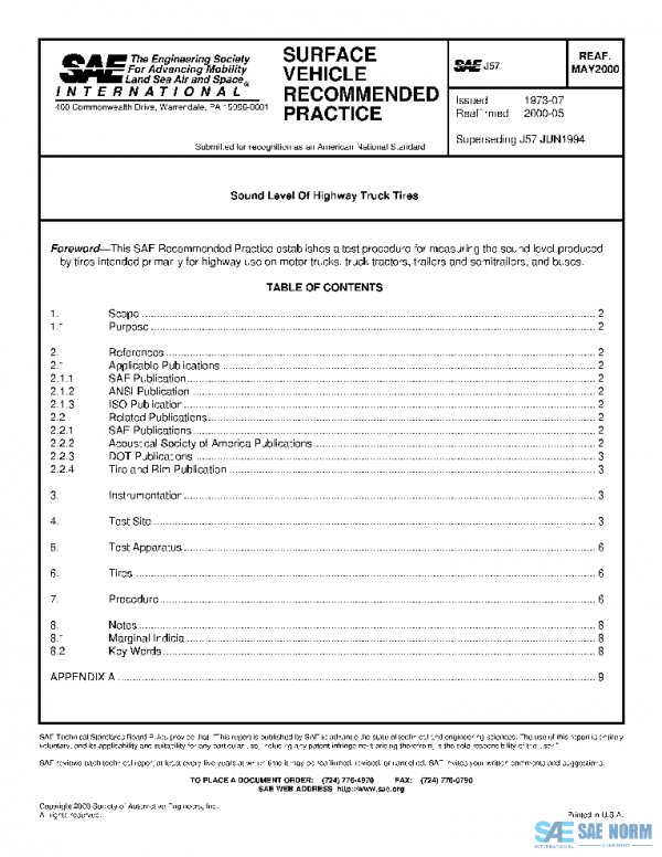 SAE J57_200005 PDF