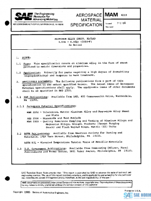SAE MAM4209 PDF