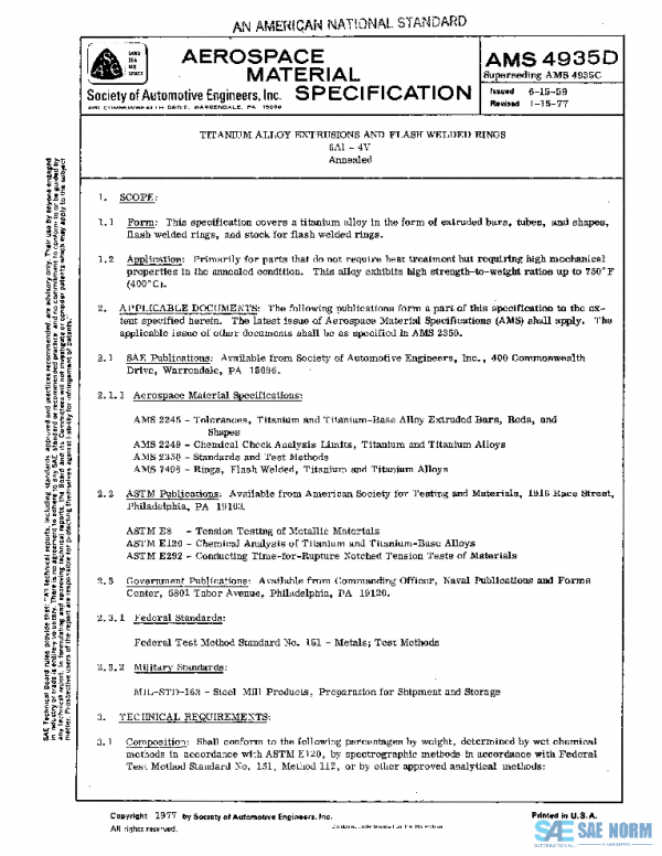 SAE AMS4935D PDF