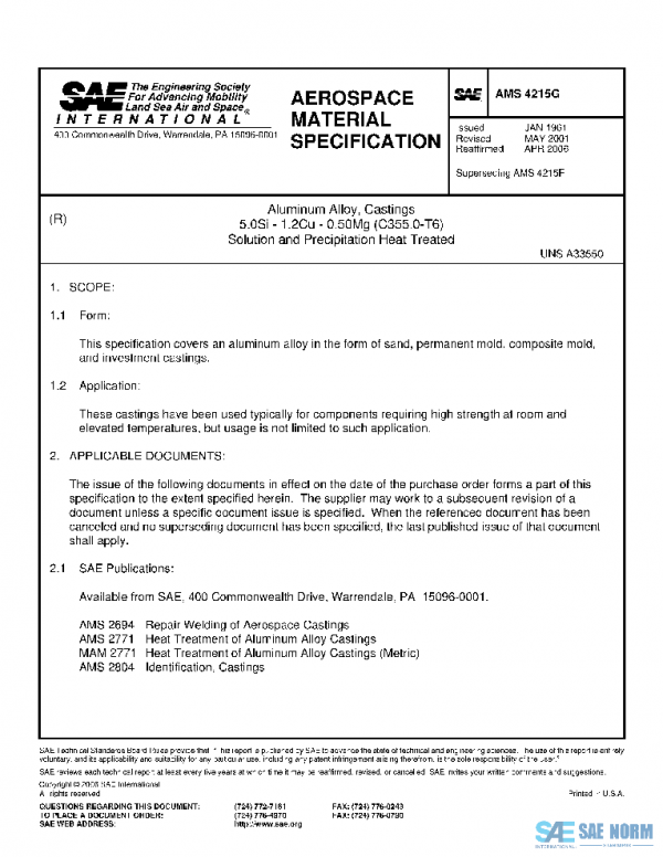SAE AMS4215G PDF