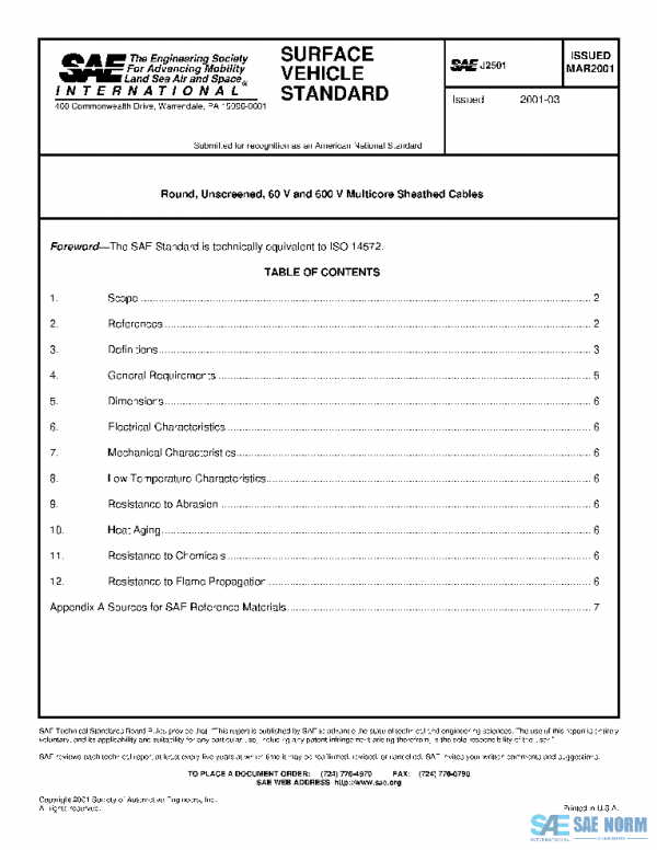 SAE J2501_200103 PDF
