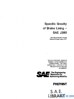SAE J380_197108 PDF