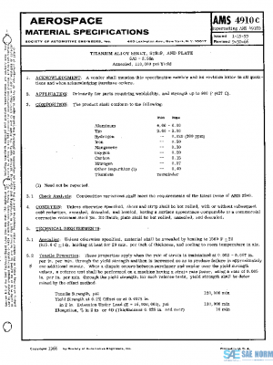 SAE AMS4910C PDF