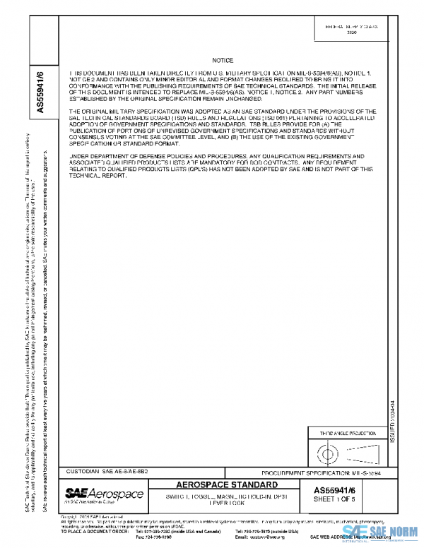 SAE AS55941/6 PDF