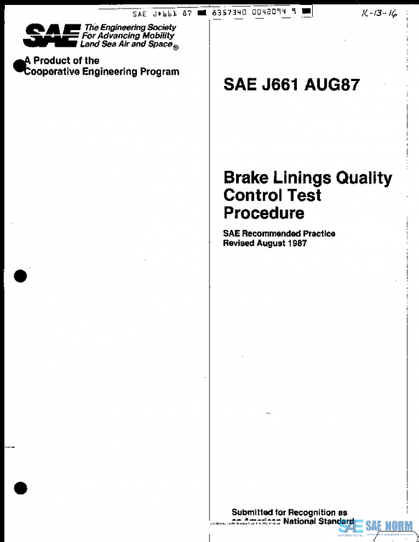 SAE J661_198708 PDF