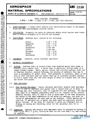 SAE AMS5330 PDF
