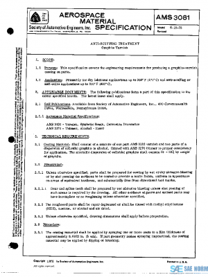 SAE AMS3081 PDF
