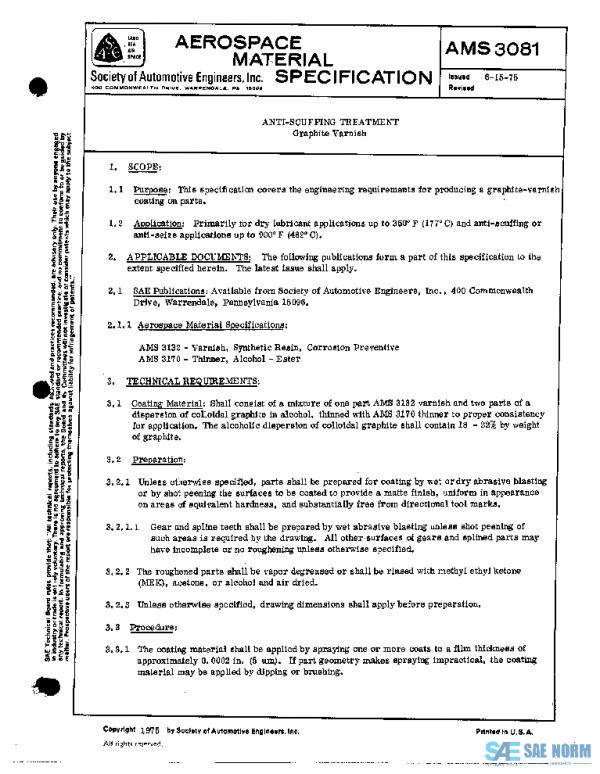 SAE AMS3081 PDF