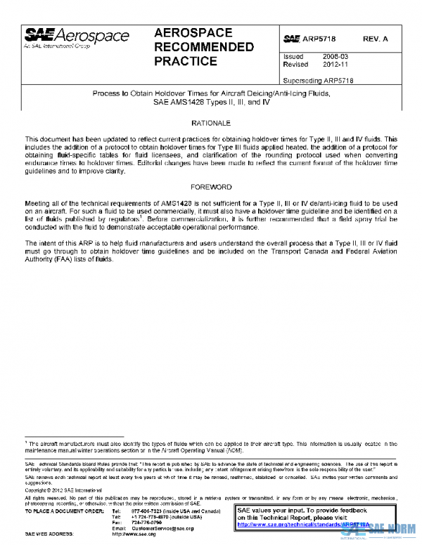 SAE ARP5718A PDF