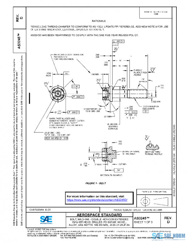 SAE AS3245D PDF