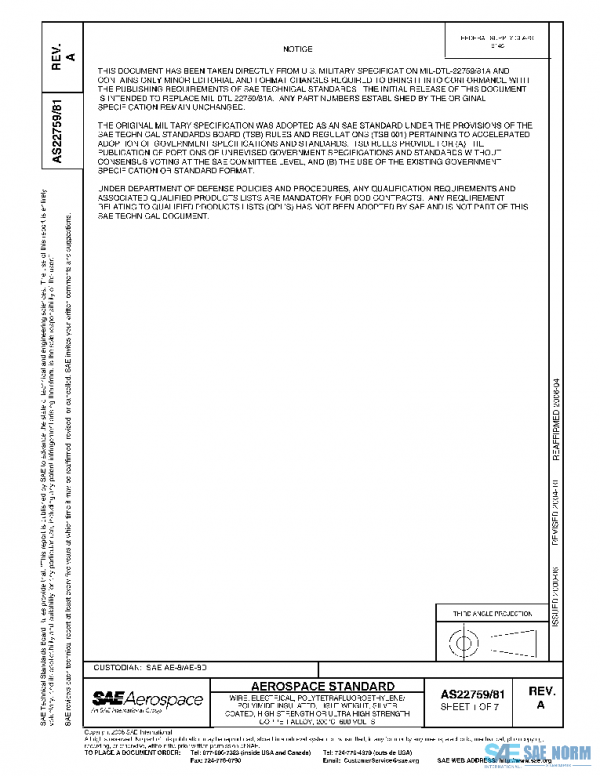 SAE AS22759/81A PDF