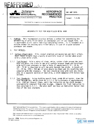 SAE ARP1876 PDF