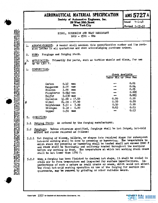 SAE AMS5727A PDF