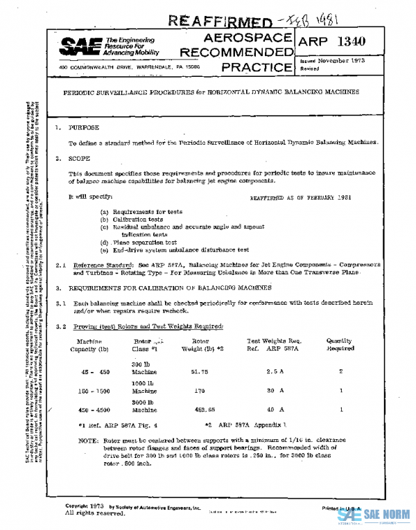 SAE ARP1340 PDF SAE ARP1340 PDF