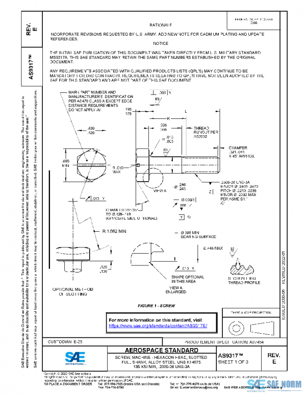 SAE AS9317E PDF
