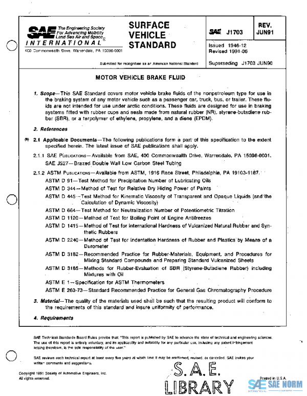 SAE J1703_199106 PDF