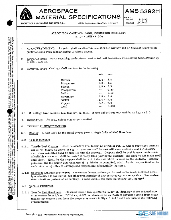 SAE AMS5392H PDF