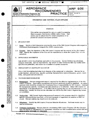 SAE ARP935 PDF