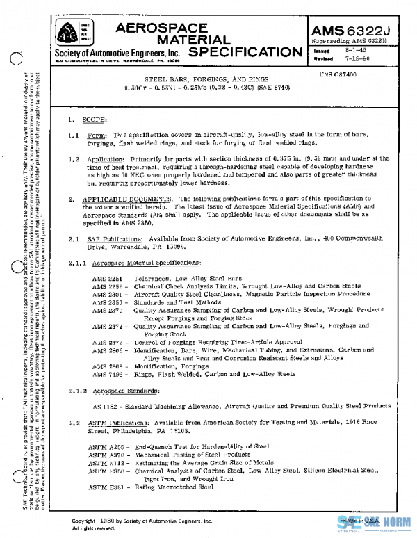 SAE AMS6322J PDF