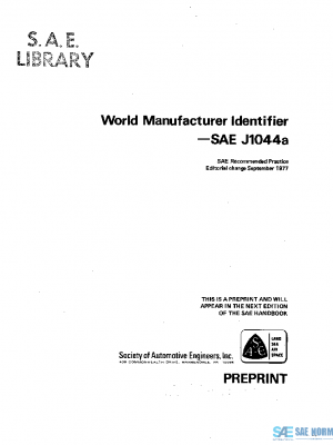 SAE J1044A_197709 PDF