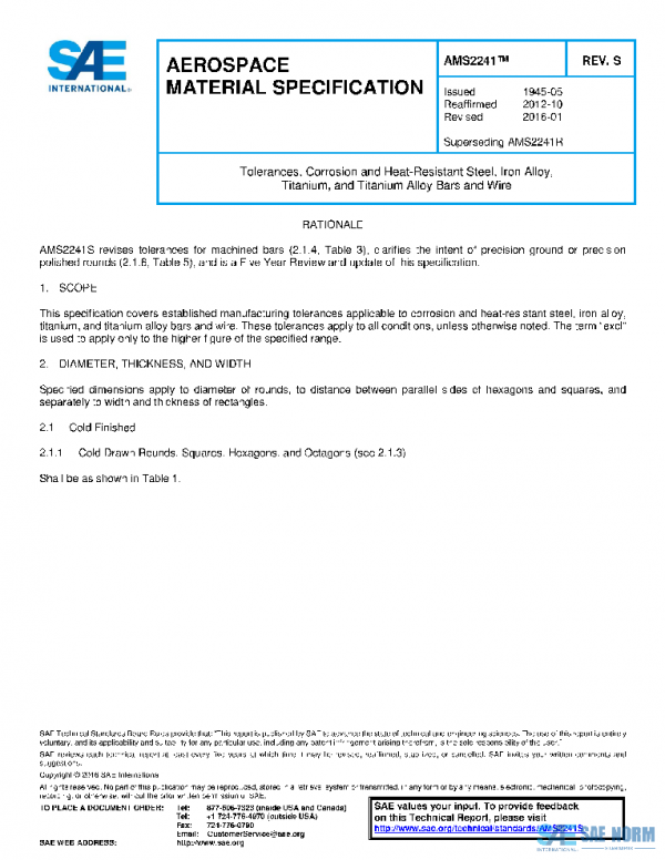 SAE AMS2241S PDF
