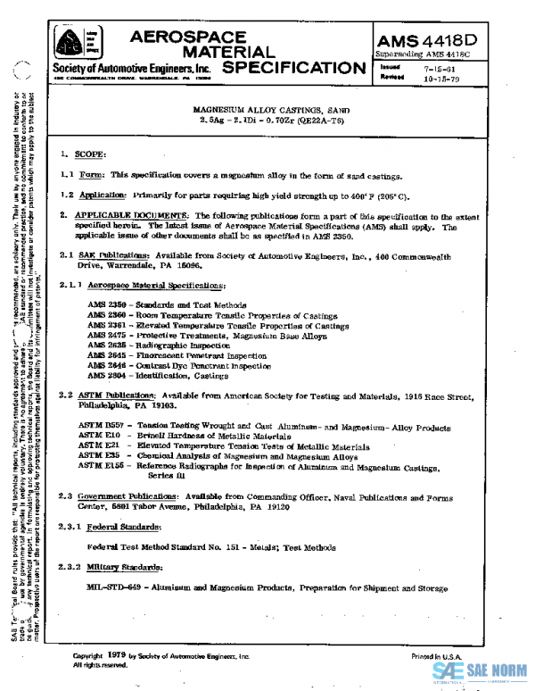 SAE AMS4418D PDF