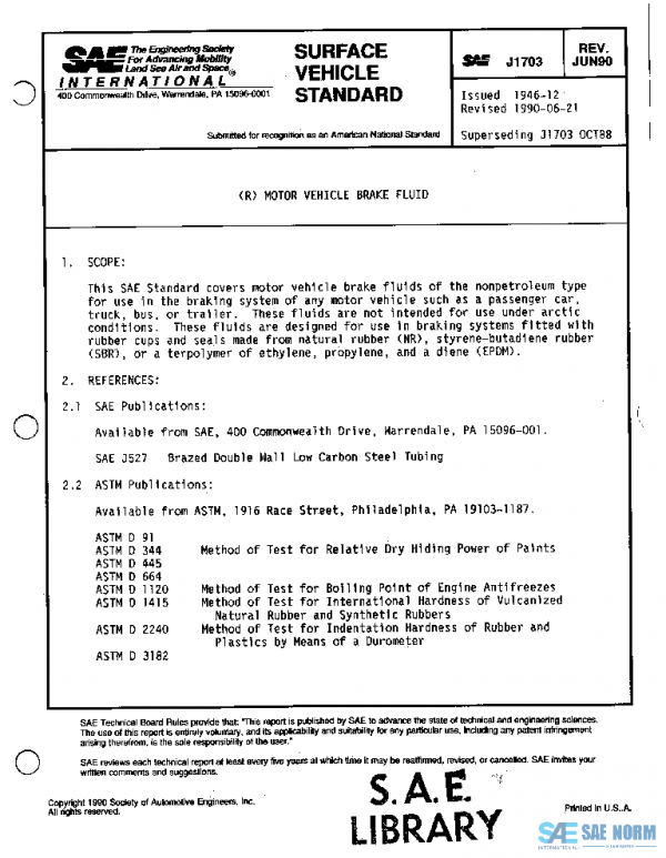 SAE J1703_199006 PDF SAE J1703_199006 PDF
