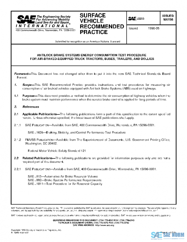 SAE J2255_199605 PDF