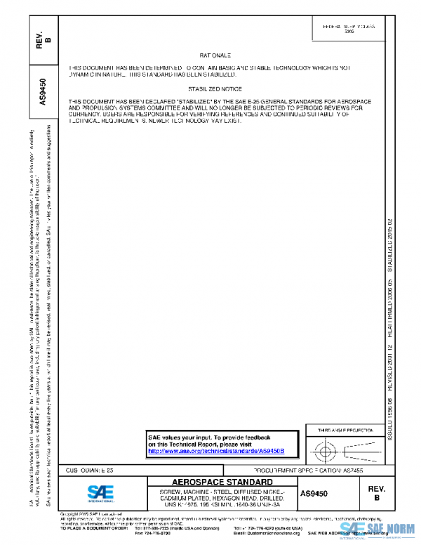 SAE AS9450B PDF