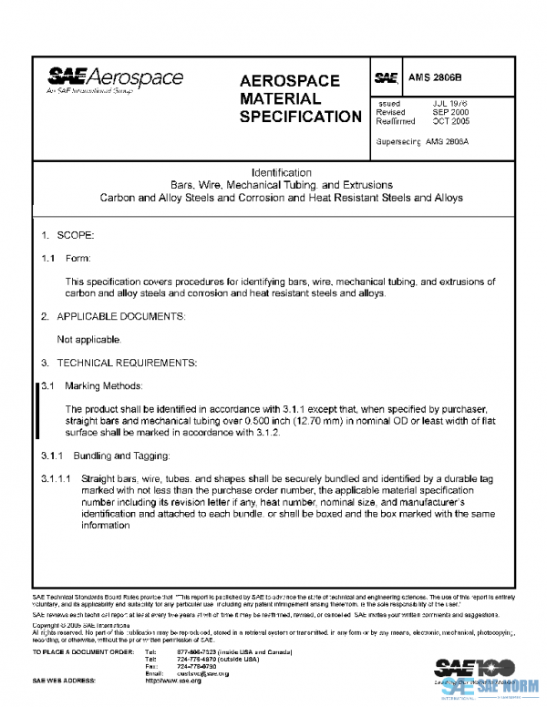 SAE AMS2806B PDF