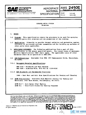SAE AMS2450E PDF