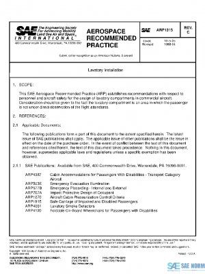 SAE ARP1315C PDF