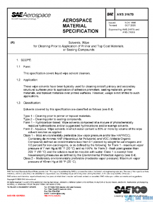 SAE AMS3167B PDF