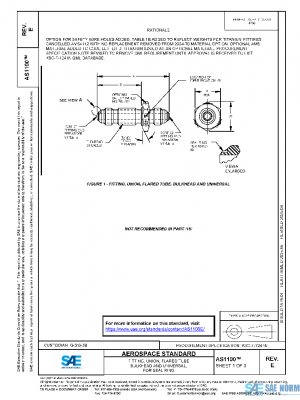 SAE AS1100E PDF SAE AS1100E PDF