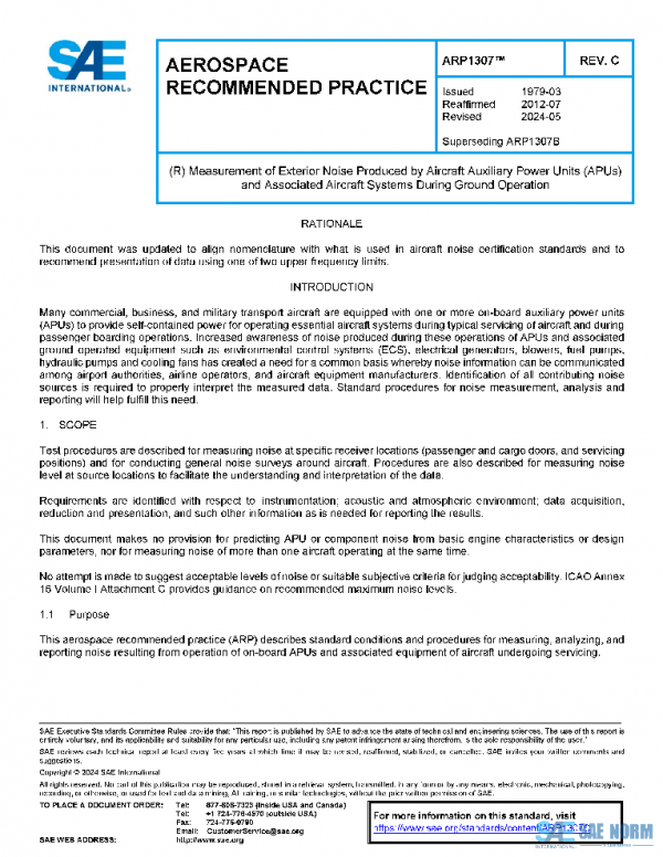 SAE ARP1307C PDF